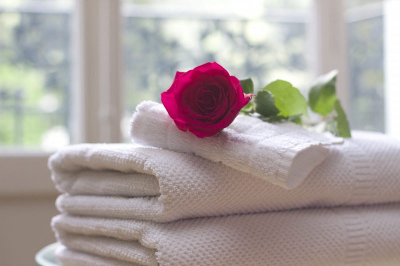 chambre-hote-ESPARRON-min_towel_rose_clean_care_salon_spa_white_bath-731641